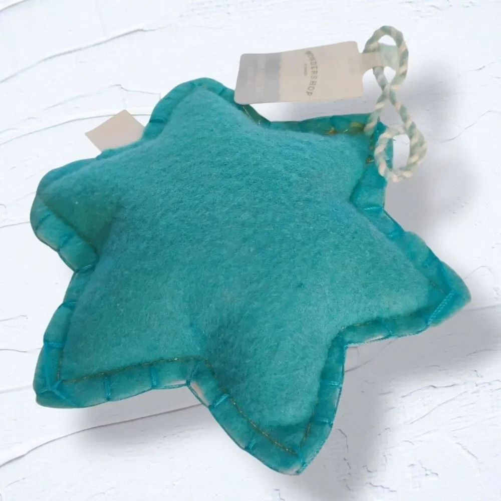 Wondershop Snowflake Embroidered Felt Fabric Christmas Tree Ornament
